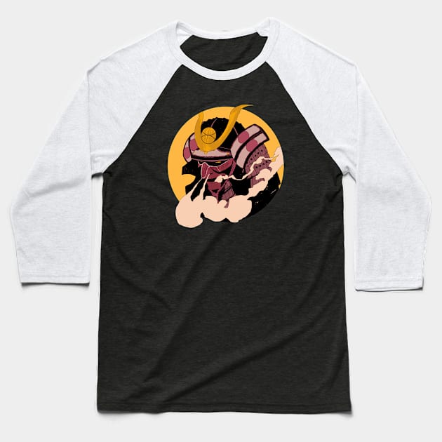 Demon Breath Baseball T-Shirt by fennertoorac